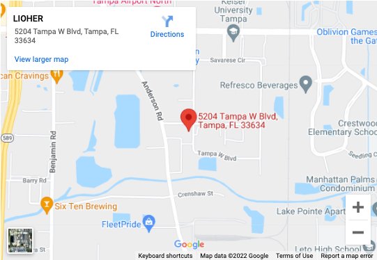 Lioher tampa-map-local LIOHER Tampa  
